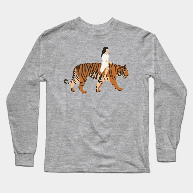 Coco riding Long Sleeve T-Shirt by Cocoandthetigers